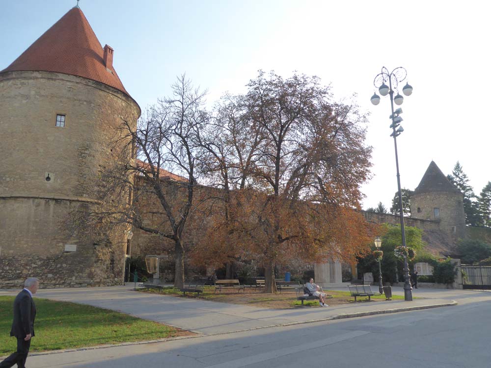 CROATIA - Medieval towers and walls of Zagreb