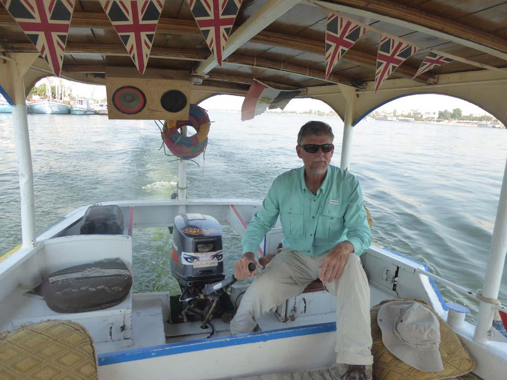EGYPT - Navigating the Nile at Luxor