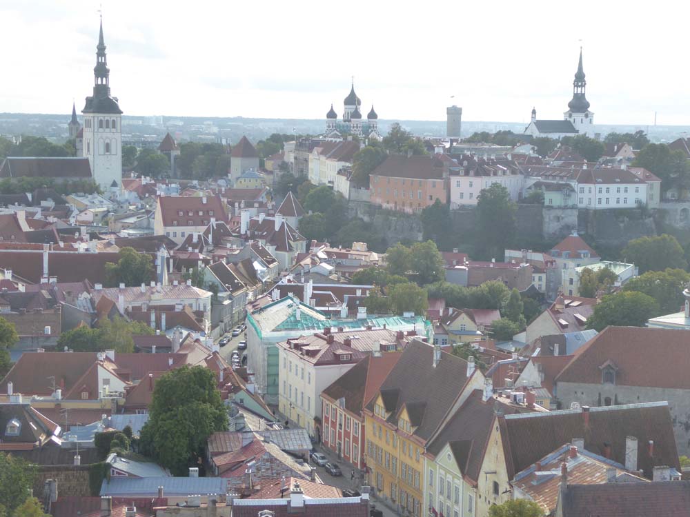 ESTONIA - View of Tallinn and Toompea Hill