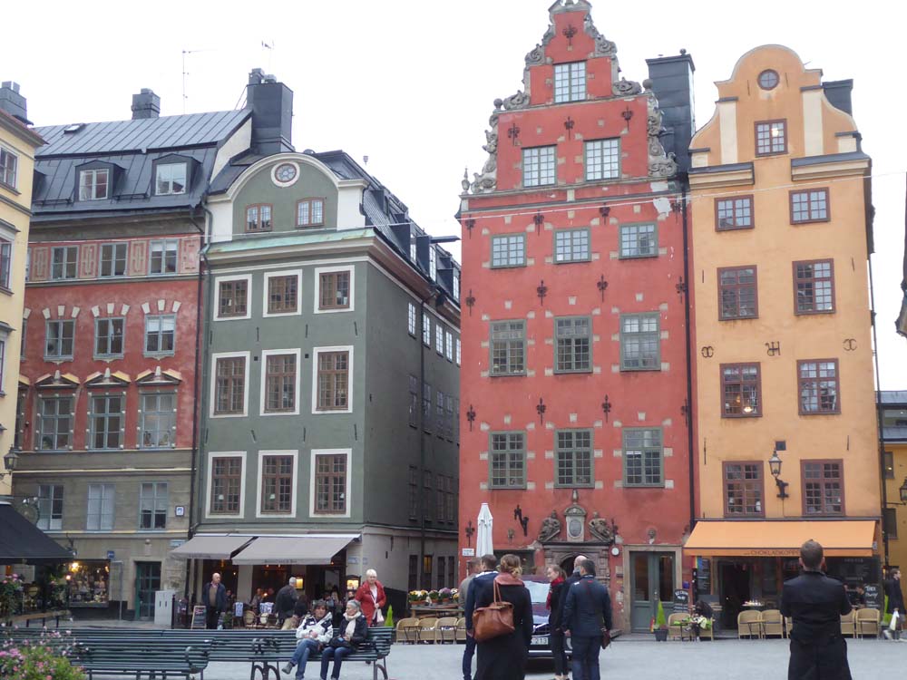 SWEDEN - Gamla Stan Island in Stockholm