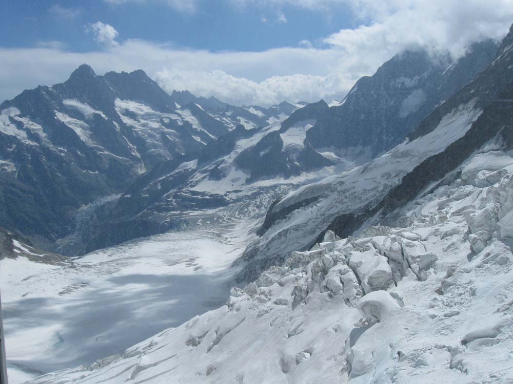SWITZERLAND - View from high on the Eiger